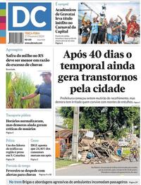 Capa do jornal Diário de Canoas 27/02/2024