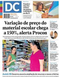 Capa do jornal Diário de Canoas 30/01/2024
