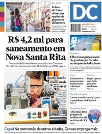 Capa do jornal Diário de Canoas 03/12/2025