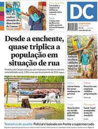 Capa do jornal Diário de Canoas 04/06/2025