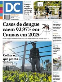 Capa do jornal Diário de Canoas 04/08/2025