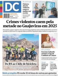 Capa do jornal Diário de Canoas 04/12/2025