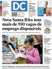 Capa do jornal Diário de Canoas 05/11/2025