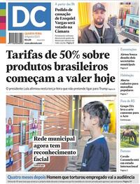 Capa do jornal Diário de Canoas 06/08/2025
