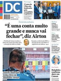 Capa do jornal Diário de Canoas 06/11/2025