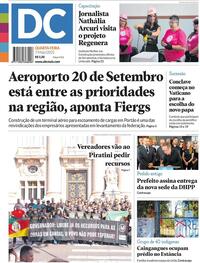 Capa do jornal Diário de Canoas 07/05/2025