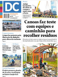 Capa do jornal Diário de Canoas 07/07/2025