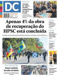 Capa do jornal Diário de Canoas 08/09/2025