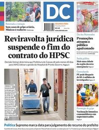 Capa do jornal Diário de Canoas 09/06/2025