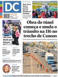 Capa do jornal Diário de Canoas 09/10/2025