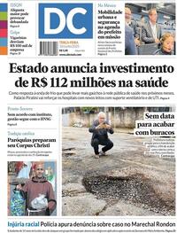 Capa do jornal Diário de Canoas 10/06/2025