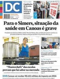 Capa do jornal Diário de Canoas 10/09/2025