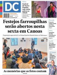 Capa do jornal Diário de Canoas 11/09/2025