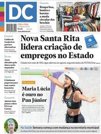 Capa do jornal Diário de Canoas 12/08/2025