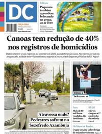 Capa do jornal Diário de Canoas 14/10/2025