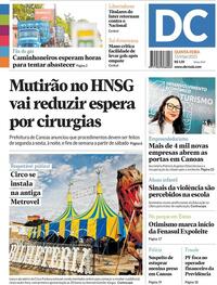 Capa do jornal Diário de Canoas 15/05/2025