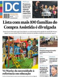 Capa do jornal Diário de Canoas 15/09/2025