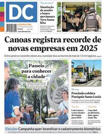 Capa do jornal Diário de Canoas 15/12/2025