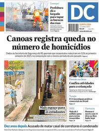 Capa do jornal Diário de Canoas 17/07/2025