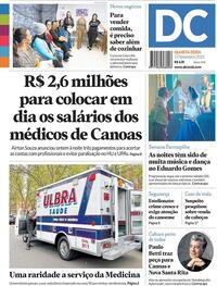 Capa do jornal Diário de Canoas 17/09/2025