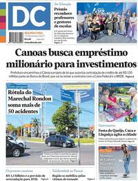 Capa do jornal Diário de Canoas 17/11/2025