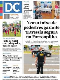 Capa do jornal Diário de Canoas 17/12/2025