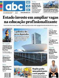 Capa do jornal Diário de Canoas 18/07/2025