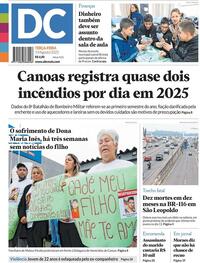 Capa do jornal Diário de Canoas 19/08/2025