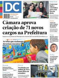 Capa do jornal Diário de Canoas 21/07/2025