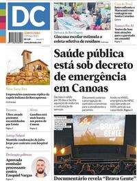 Capa do jornal Diário de Canoas 22/05/2025