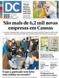 Capa do jornal Diário de Canoas 22/07/2025