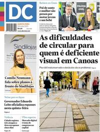 Capa do jornal Diário de Canoas 24/07/2025