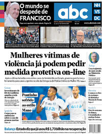 Capa do jornal Diário de Canoas 25/04/2025