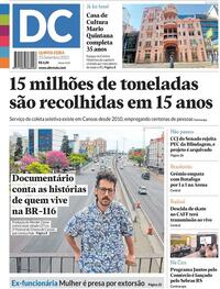 Capa do jornal Diário de Canoas 25/09/2025