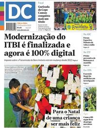 Capa do jornal Diário de Canoas 25/11/2025