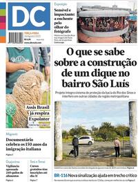 Capa do jornal Diário de Canoas 26/08/2025