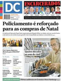 Capa do jornal Diário de Canoas 26/11/2025