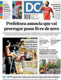 Capa do jornal Diário de Canoas 28/05/2025