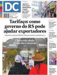 Capa do jornal Diário de Canoas 28/07/2025
