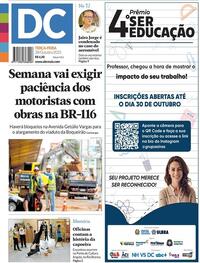 Capa do jornal Diário de Canoas 28/10/2025