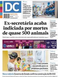 Capa do jornal Diário de Canoas 29/10/2025