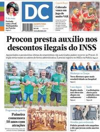 Capa do jornal Diário de Canoas 30/04/2025