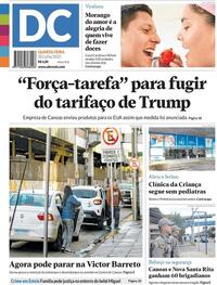 Capa do jornal Diário de Canoas 30/07/2025