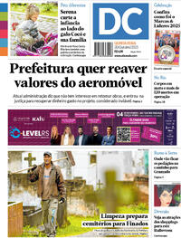 Capa do jornal Diário de Canoas 30/10/2025