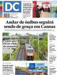 Capa do jornal Diário de Canoas 02/03/2026