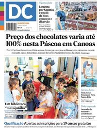 Capa do jornal Diário de Canoas 02/04/2026