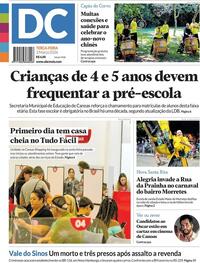 Capa do jornal Diário de Canoas 03/03/2026