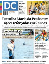 Capa do jornal Diário de Canoas 04/02/2026