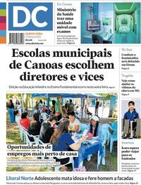 Capa do jornal Diário de Canoas 05/03/2026