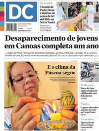 Capa do jornal Diário de Canoas 06/04/2026